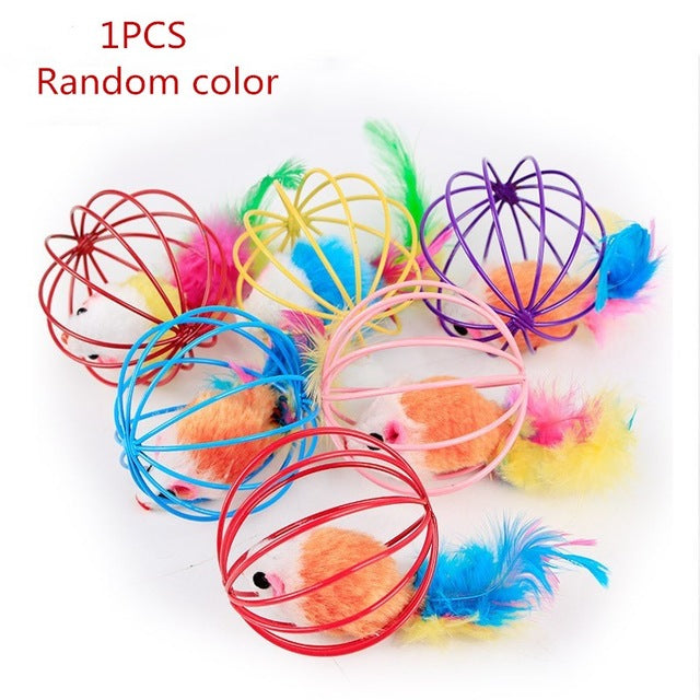 1pcs intelligent electric rotating colorful butterfly dog trainning funny cat toys pet birds head toy cat kitten dog cat scratch